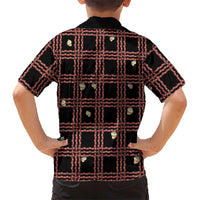 Hawaii Palaka Kahelelani Shell Lei Costume Kid Hawaiian Shirt Plaid Patterns DT05 - Polynesian Pride