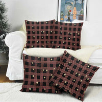Hawaii Palaka Kahelelani Shell Lei Costume Pillow Cover Plaid Patterns DT05 - Polynesian Pride