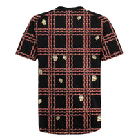 Hawaii Palaka Kahelelani Shell Lei Costume Rugby Jersey Plaid Patterns DT05 - Polynesian Pride