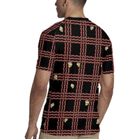 Hawaii Palaka Kahelelani Shell Lei Costume Rugby Jersey Plaid Patterns DT05 - Polynesian Pride