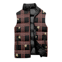 Hawaii Palaka Kahelelani Shell Lei Costume Sleeveless Puffer Jacket Plaid Patterns DT05 - Polynesian Pride