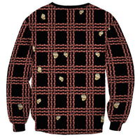 Hawaii Palaka Kahelelani Shell Lei Costume Sweatshirt Plaid Patterns DT05 - Polynesian Pride