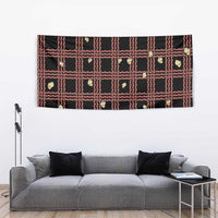 Hawaii Palaka Kahelelani Shell Lei Costume Tapestry Plaid Patterns DT05 - Polynesian Pride