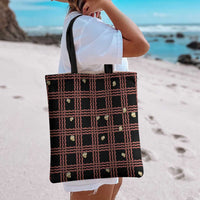 Hawaii Palaka Kahelelani Shell Lei Costume Tote Bag Plaid Patterns DT05 - Polynesian Pride