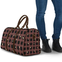 Hawaii Palaka Kahelelani Shell Lei Costume Travel Bag Plaid Patterns DT05 - Polynesian Pride