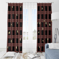 Hawaii Palaka Kahelelani Shell Lei Costume Window Curtain Plaid Patterns DT05 - Polynesian Pride