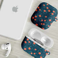 Hawaii Monstera AirPods Case Hibiscus Flowers Simple Style DT05 - Polynesian Pride