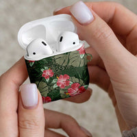 Hawaii AirPods Case Green Polynesian Monstera Patterns DT05 - Polynesian Pride