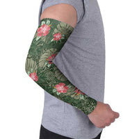 Hawaii Arm Sleeves Green Polynesian Monstera Patterns DT05 - Polynesian Pride