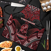 New Zealand Waitangi Day Apron Te Tiriti O Waitangi 1840 DT05 Black - Polynesian Pride