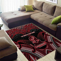 New Zealand Waitangi Day Area Rug Te Tiriti O Waitangi 1840 - Polynesian Pride