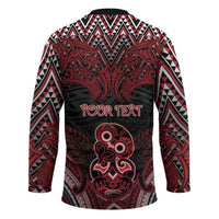 Personalised New Zealand Waitangi Day Hockey Jersey Te Tiriti O Waitangi 1840 DT05 - Polynesian Pride