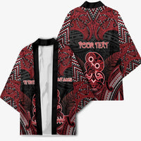 Personalised New Zealand Waitangi Day Kimono Te Tiriti O Waitangi 1840 DT05 - Polynesian Pride