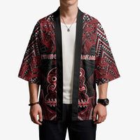 Personalised New Zealand Waitangi Day Kimono Te Tiriti O Waitangi 1840 DT05 - Polynesian Pride