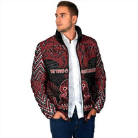 Personalised New Zealand Waitangi Day Padded Jacket Te Tiriti O Waitangi 1840 DT05 - Polynesian Pride