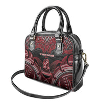 New Zealand Waitangi Day Shoulder Handbag Te Tiriti O Waitangi 1840 - Polynesian Pride