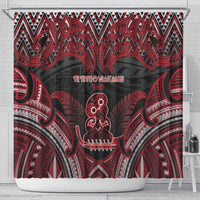 New Zealand Waitangi Day Shower Curtain Te Tiriti O Waitangi 1840 DT05 - Polynesian Pride
