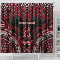 New Zealand Waitangi Day Shower Curtain Te Tiriti O Waitangi 1840 DT05 - Polynesian Pride