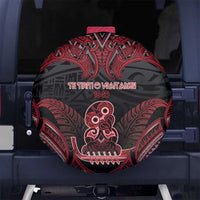 New Zealand Waitangi Day Spare Tire Cover Te Tiriti O Waitangi 1840 - Polynesian Pride