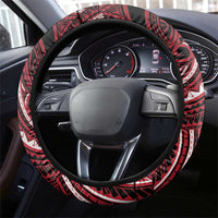 New Zealand Waitangi Day Steering Wheel Cover Te Tiriti O Waitangi 1840 DT05 - Polynesian Pride