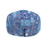 Federated States of Micronesia Merry Christmas Jeff Hat Pacific Patchwork Xmas Vibes - Polynesian Pride