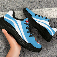 Fiji Chunky Sneakers Flag-Inspired Curve Style LT05 - Polynesian Pride