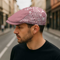 Fiji Marau na Kerisimasi Jeff Hat Dusty Rose Tagimoucia Tapa Masi Tribal - Polynesian Pride