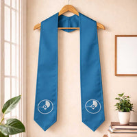 FSM Yap Graduation Stole Flag Style LT05 One Size Blue - Polynesian Pride