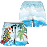 Funny Parrot Margarita Five O'clock Somewhere Shorts for Women
