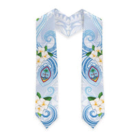 Guam Chamorro Graduation Stole Guasali Flowers Curves Style LT05 - Polynesian Pride