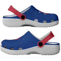 Guam Clogs Shoes Heritage Palette Flag-Inspired LT01 - Polynesian Pride