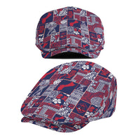 Guam Felis Pasgua Jeff Hat Pacific Patchwork Xmas Vibes - Polynesian Pride