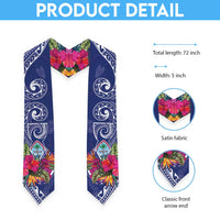 Hafa Adai Guam History and Chamorro Heritage Day Graduation Stole Blue Latte Stone LT05 - Polynesian Pride