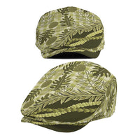 Hawaii Breadfruit Palaka Jeff Hat Omaomao Maile Lei - Polynesian Pride