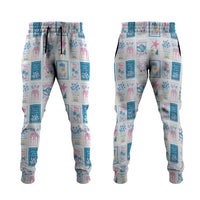 Hawaii Coastal Summer Postcard Jogger Pants