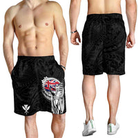 Hawaii King Kamehameha Shorts for Men Flag Polynesian Pattern LT01 - Polynesian Pride