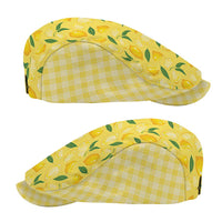 Hawaii Lemon Palaka Jeff Hat Striped Stylized LT01 - Polynesian Pride