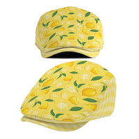 Hawaii Lemon Palaka Jeff Hat Striped Stylized LT01 - Polynesian Pride