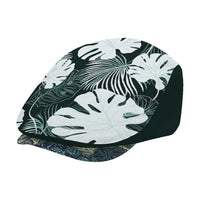 Hawaii Plant Kalo Jeff Hat Hawaiian Tapa Pattern - Polynesian Pride