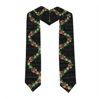 Hawaii Tropical Flowers and Leaves Graduation Stole Tapa Pattern Colorful Mode LT03 - Polynesian Pride