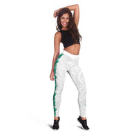 Hawaii Tropical Leaves Leggings Polynesian Pattern LT01 - Polynesian Pride