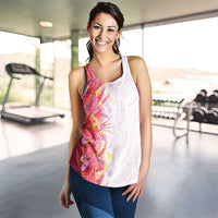 Hawaii Tropical Plant Akala Women Racerback Tank Vibrant Polynesian Pattern LT01 - Polynesian Pride