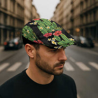 Hawaiian Hibiscus Plumeria Jeff Hat Tropical Leaves LT01 - Polynesian Pride