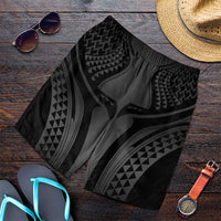 Hawaiian Kakau Art Tattoos Aquaman Style Shorts for Men Special Edition LT03 Black - Polynesian Pride
