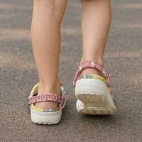 Hawaiian Quilt Pattern Clogs Shoes Special Color Mixed LT01 - Polynesian Pride