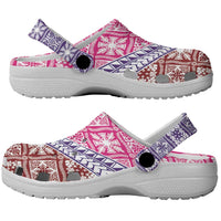 Hawaiian Quilt Pattern Clogs Shoes Sweet Color Mixed LT01 - Polynesian Pride