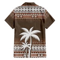 Fiji Hawaiian Shirt Custom Bula Fiji Masi Brown Patterns LT9 - Polynesian Pride