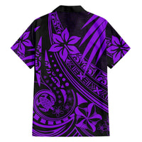 Polynesian Family Matching Outfits Hawaii Turtle Pineapple Red Off Shoulder Long Sleeve Dress And Shirt Family Set Clothes - Polynesian Pride