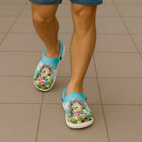 It's 5 o'clock Somewhere Clogs Shoes Hawaiian Tropical Parrots LT01 - Polynesian Pride