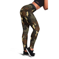 Javanese Batik Semen Leggings Indonesian Traditional Pattern LT01 - Polynesian Pride
